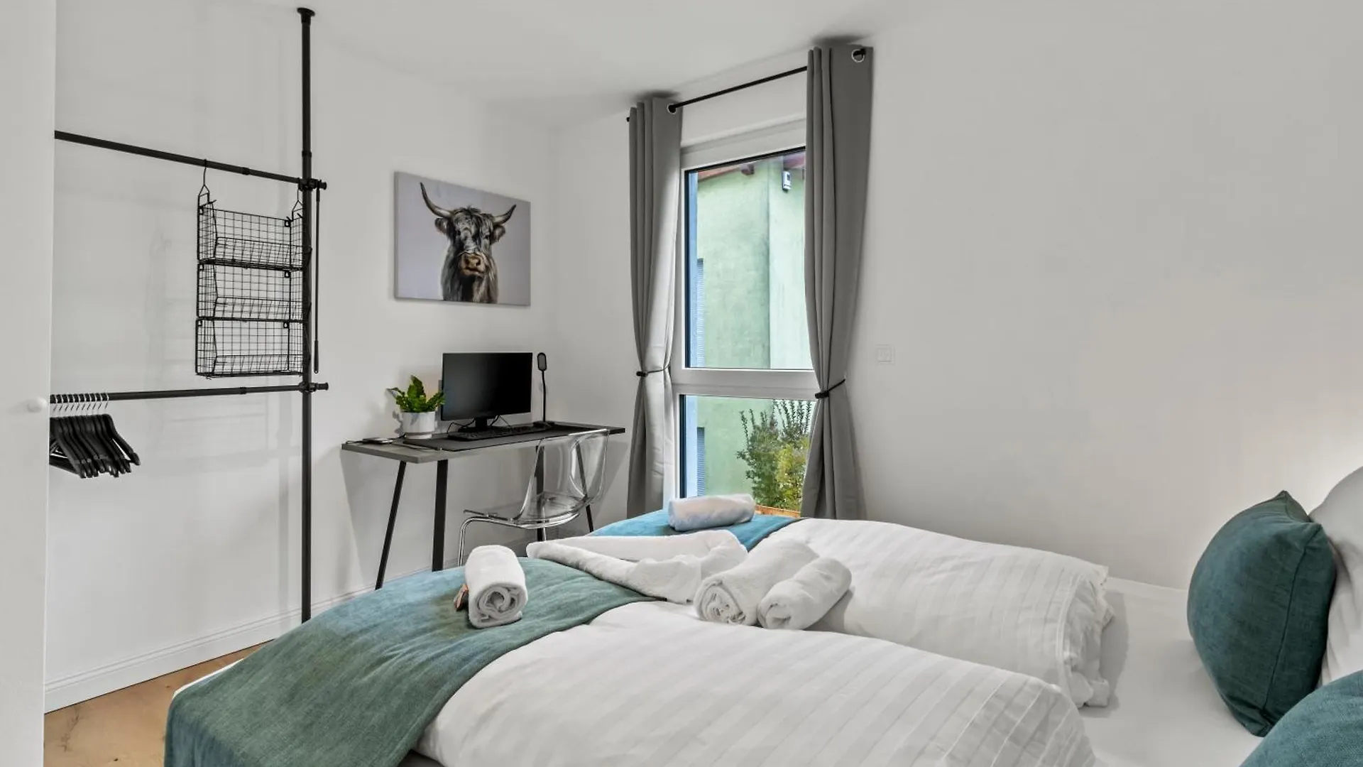 Noblenest Deluxe - Massage - Kaffee - Arbeitsplatz Apartment Vienna Austria